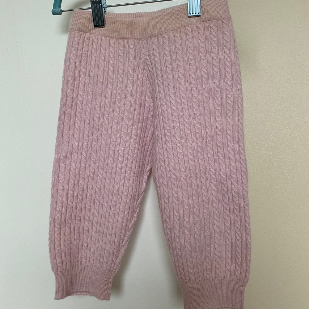 Lands’ End baby girl’s cashmere trousers 6-9M